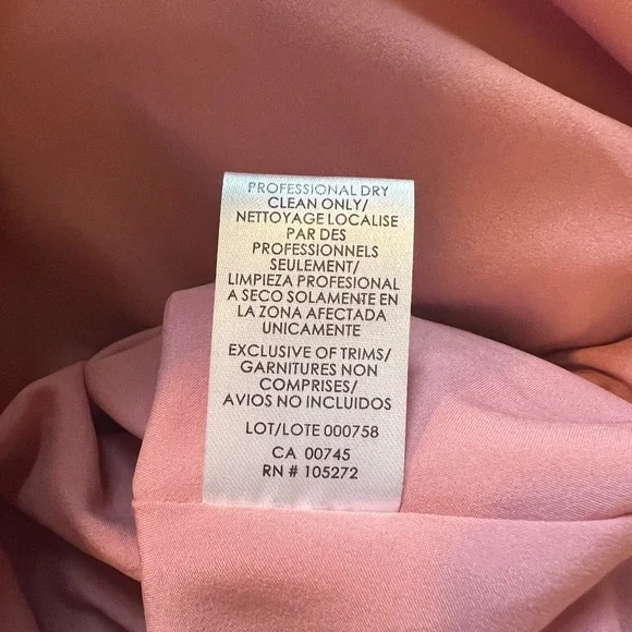 Kay Unger Lilah Tea Length Floral One-Shoulder Dress - Picture 11 of 12